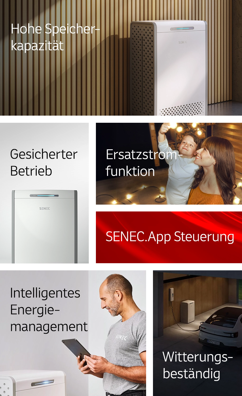 Stromspeicher-Features – mobile Komposition