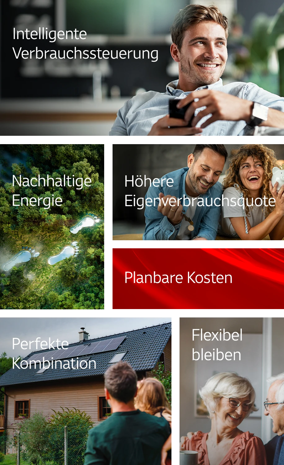 Wallbox-Features – mobile Komposition