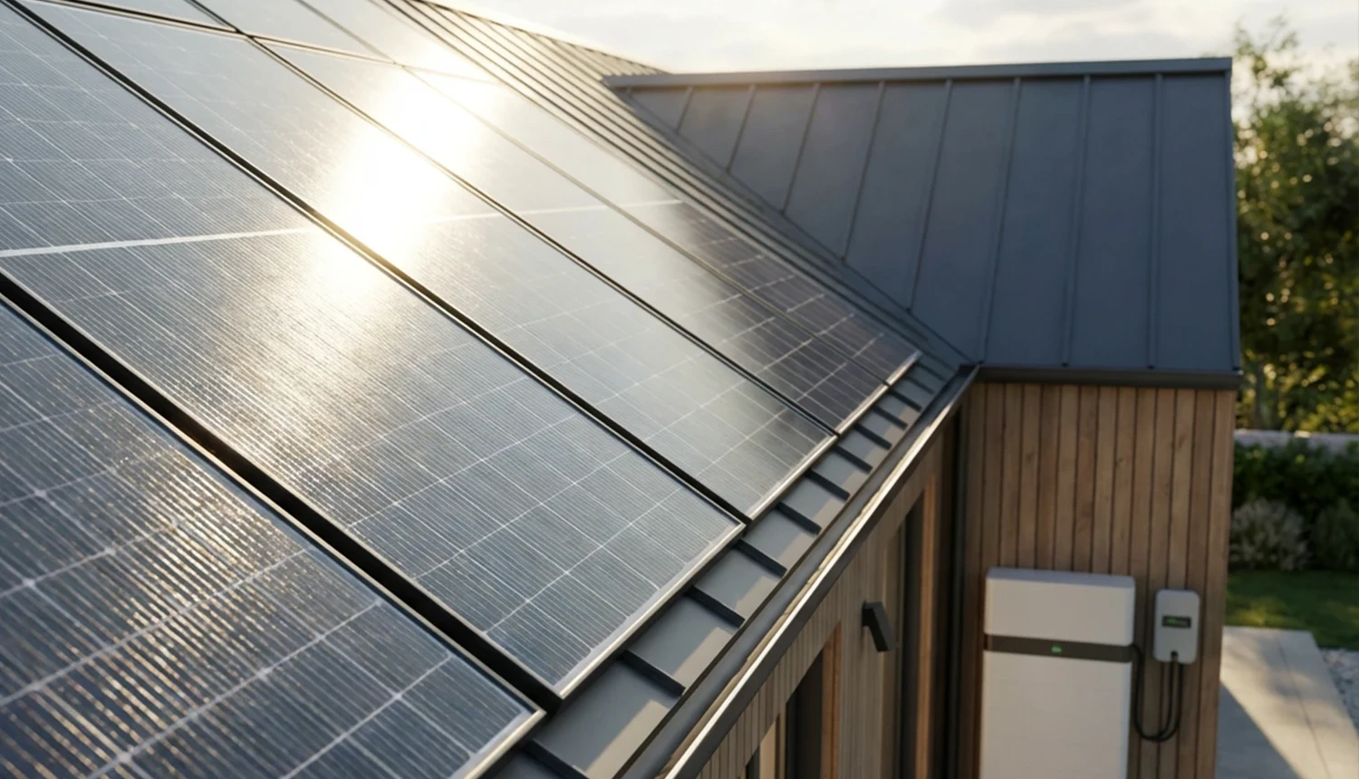 Brandgefahr bei einer Photovoltaikanlage