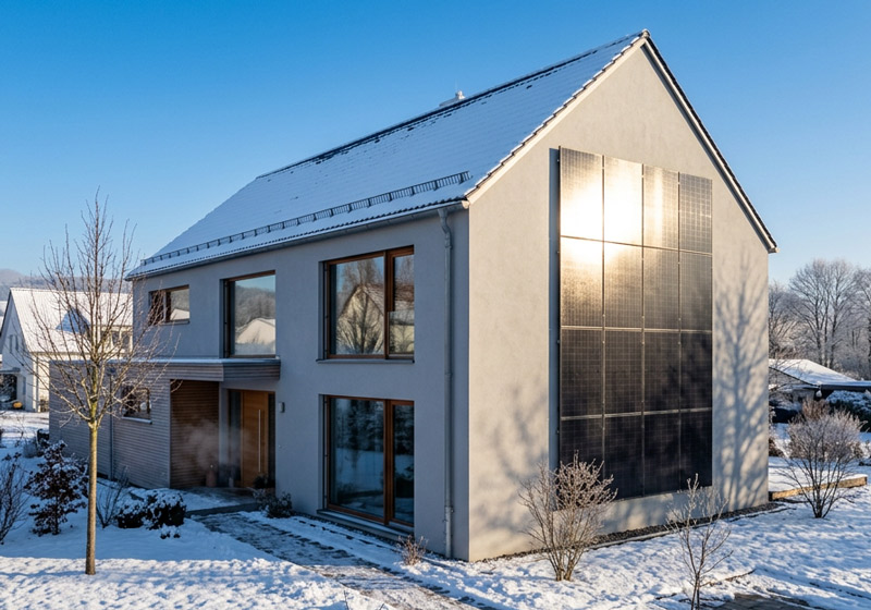 Photovoltaik Fassade