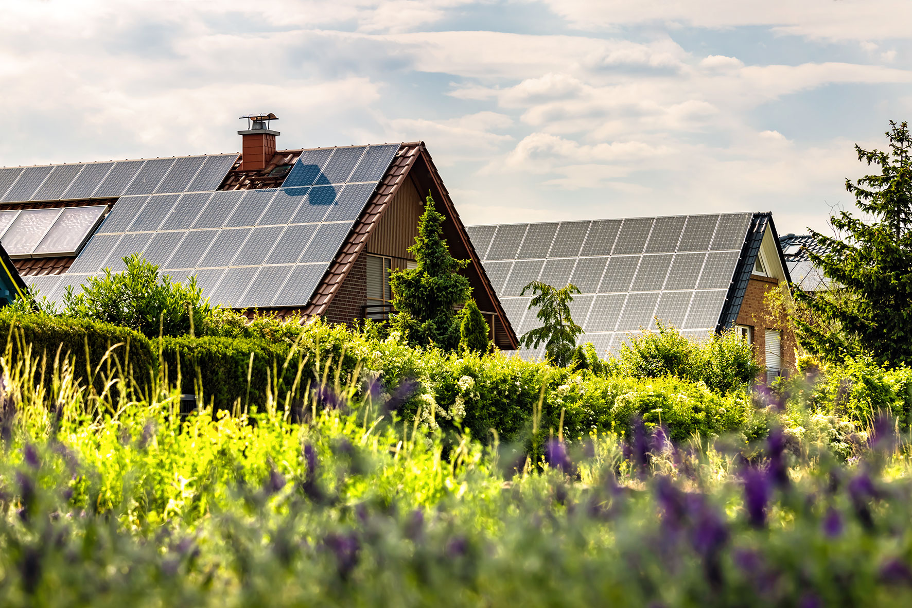 Dachausrichtung nach Süden