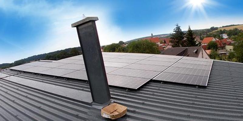 Dachanlage-Kleinsteinach